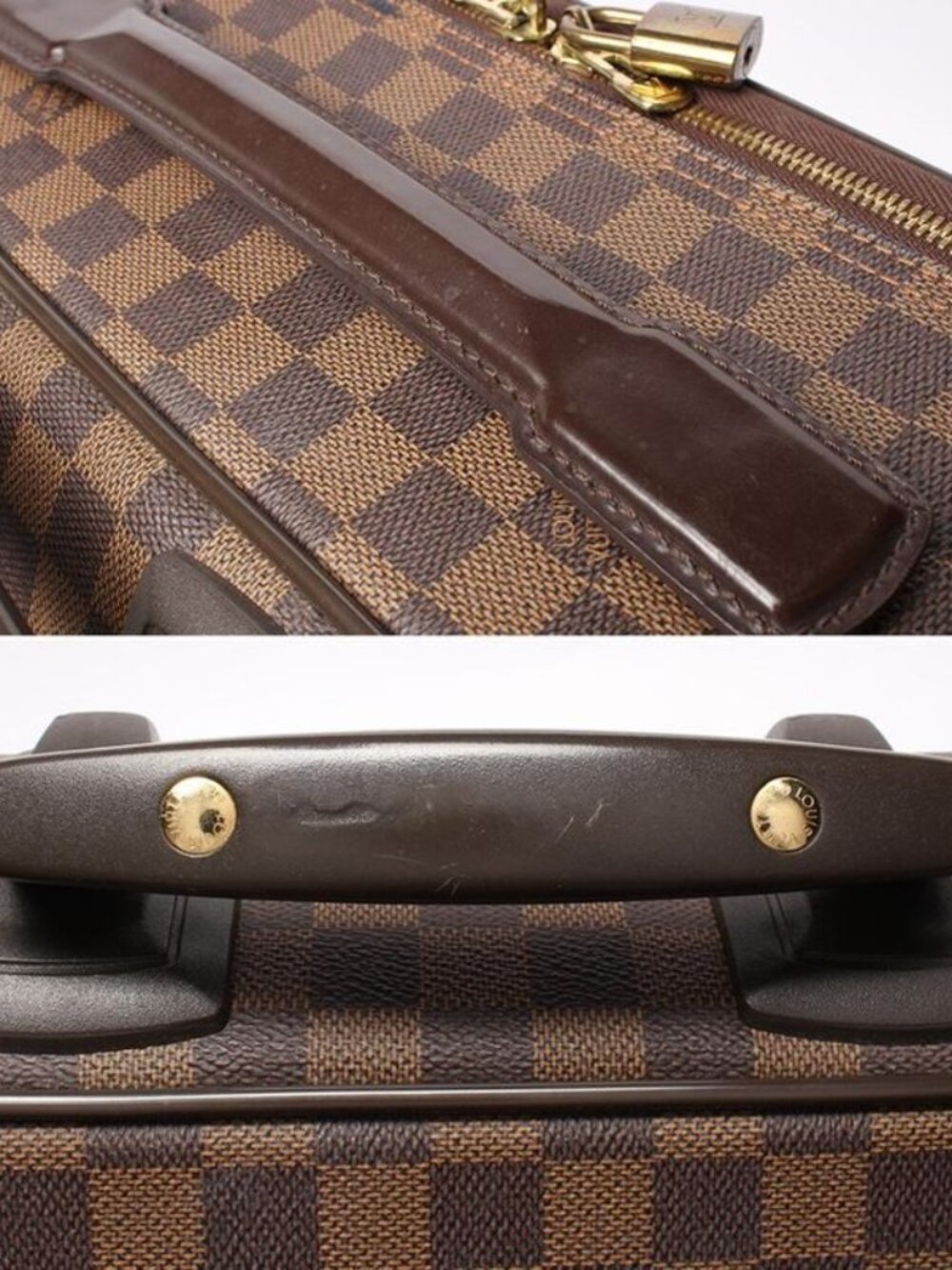 Louis Vuitton Carry Bag Shoes Pegase 45 Damier - Picture 9 of 10